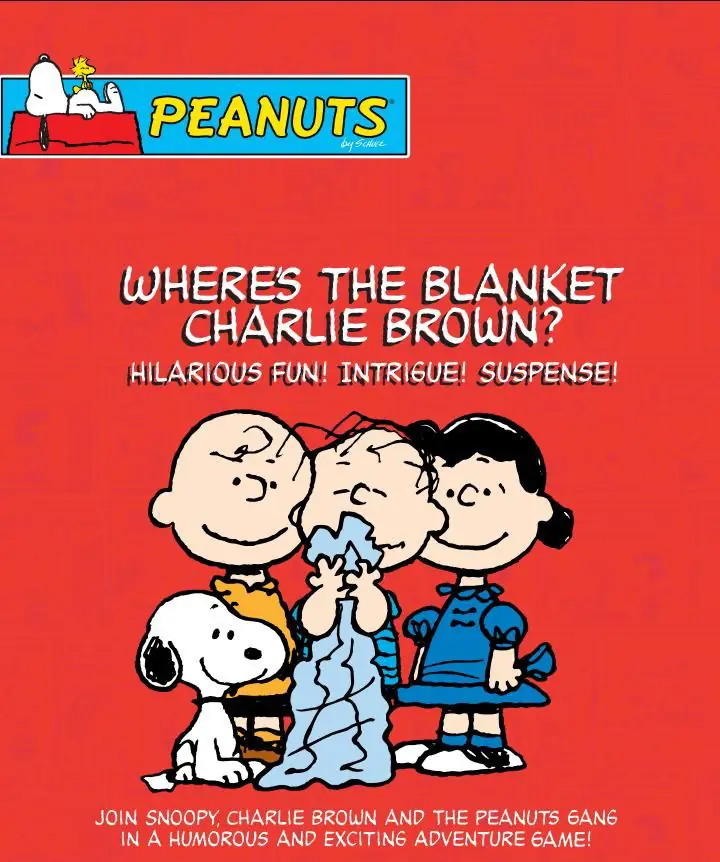 Where's the Blanket, Charlie Brown? Game Cover