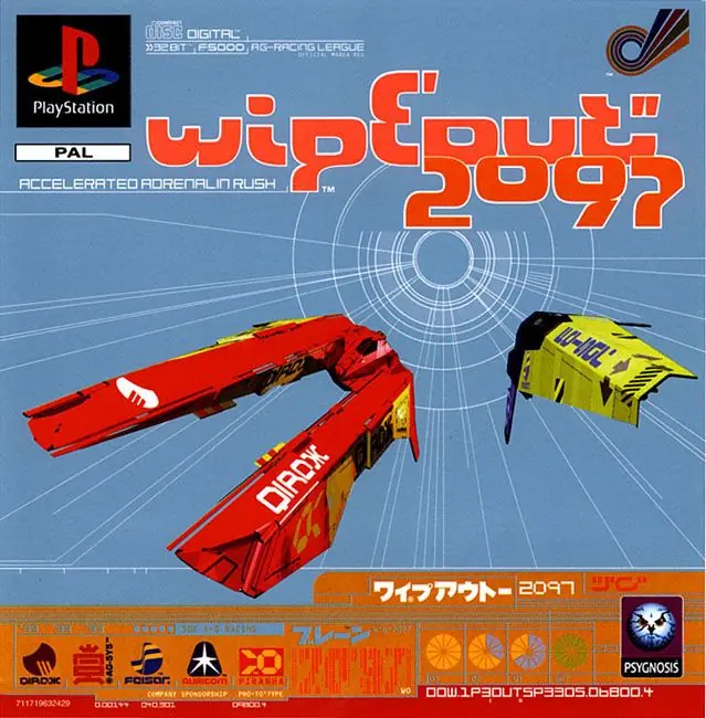 WipEout XL Game Cover