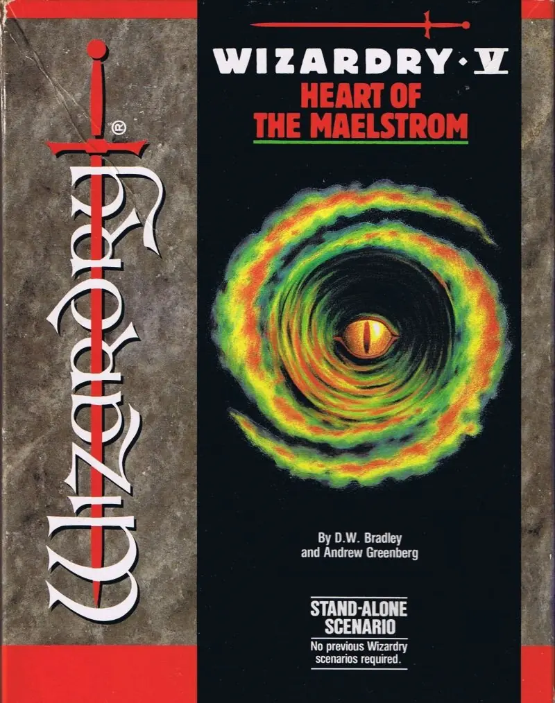 Wizardry V: Heart of the Maelstrom Game Cover