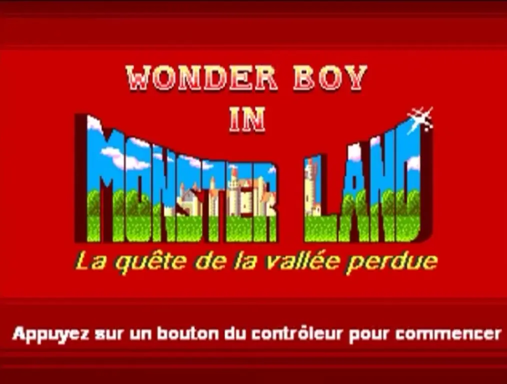 Wonder Boy in Monster Land Remake - La Vallée Perdue Game Cover