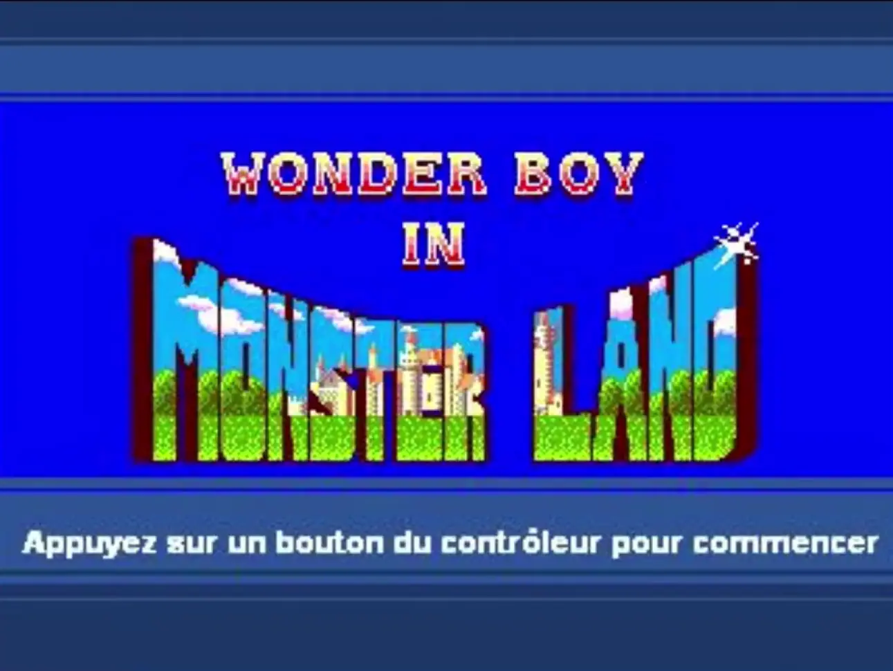 Wonder Boy in Monster Land Remake Game Cover
