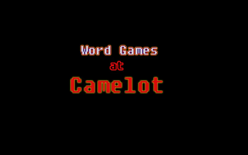 Word Games at Camelot Game Cover