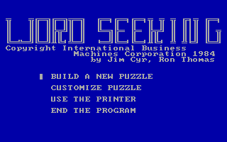 Word Seeking Game Cover