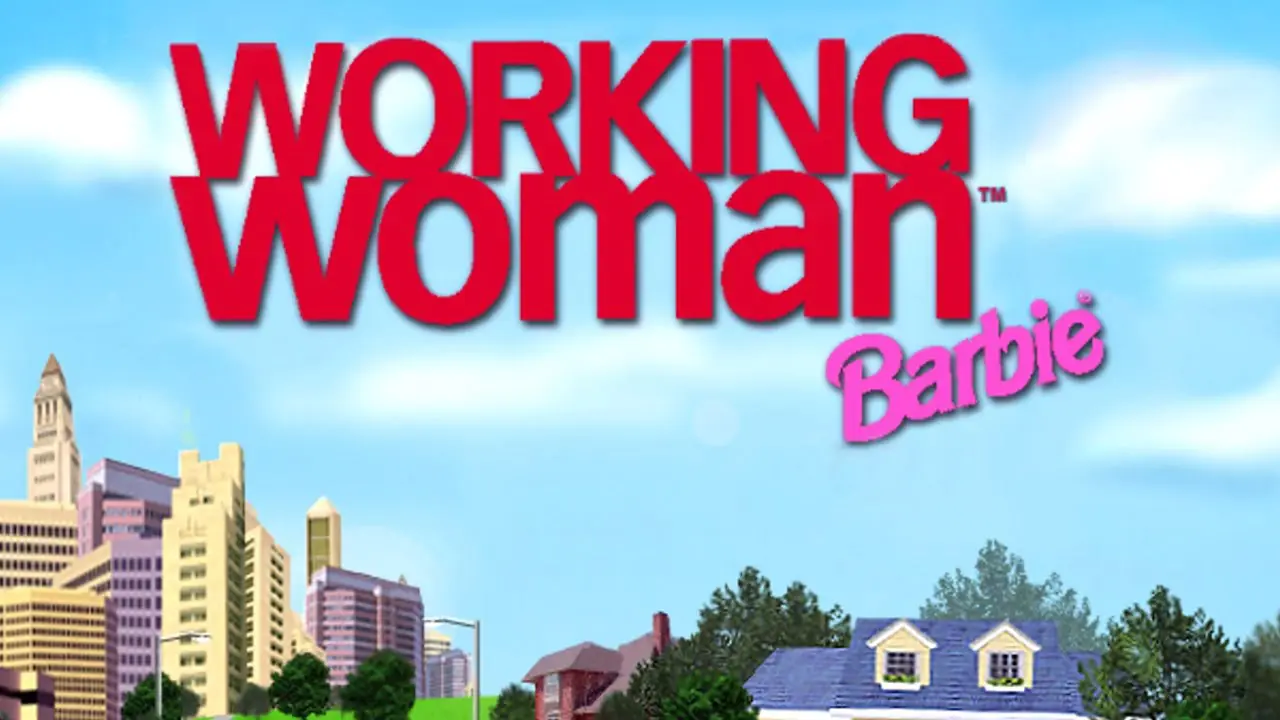 Working Woman Barbie Game Cover