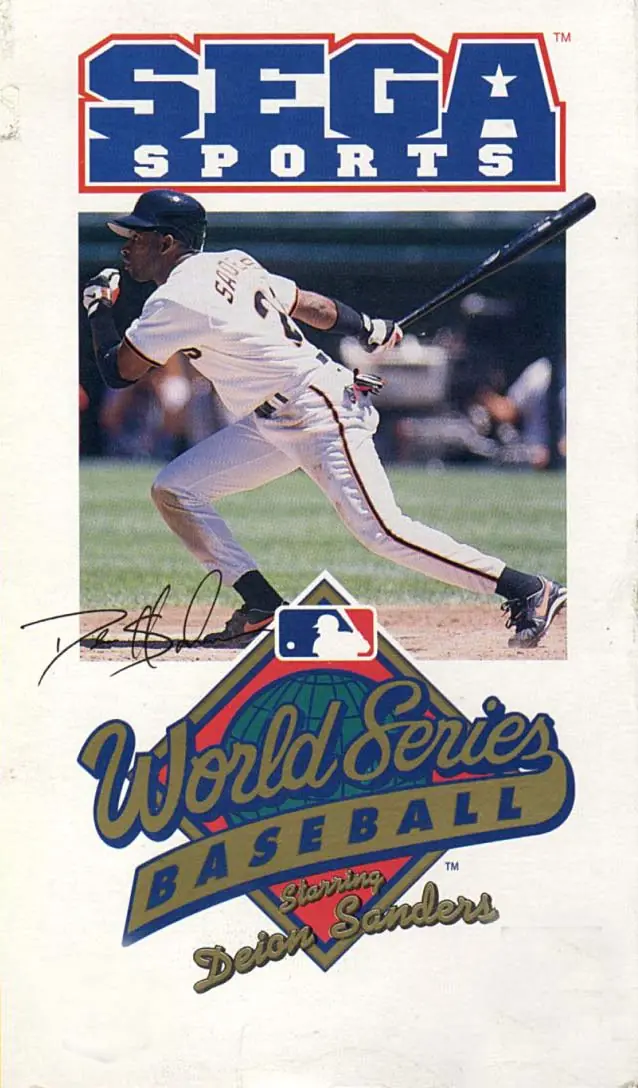 World Series Baseball starring Deion Sanders Game Cover