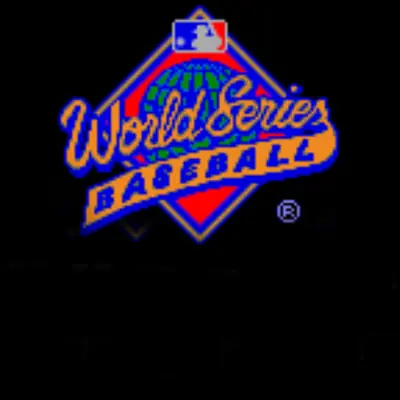 World Series Baseball Game Cover