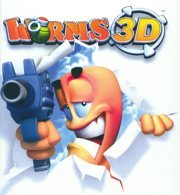 Worms 3D Game Cover