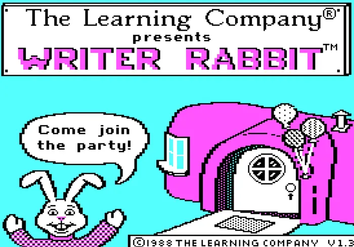 Writer Rabbit Game Cover