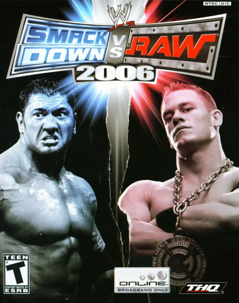 WWE SmackDown! vs. Raw 2006 Game Cover