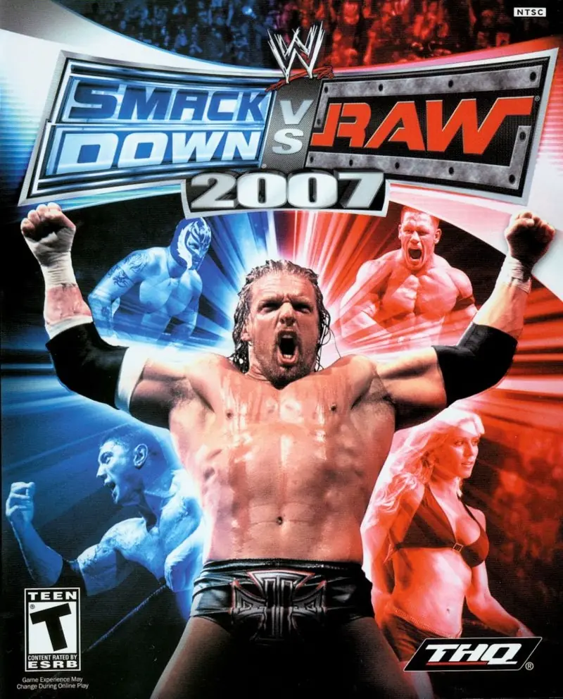 WWE SmackDown vs. Raw 2007 Game Cover