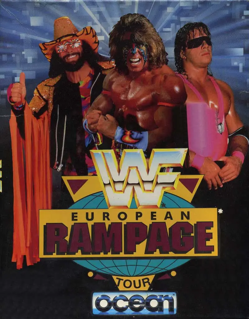 WWF European Rampage Tour Game Cover