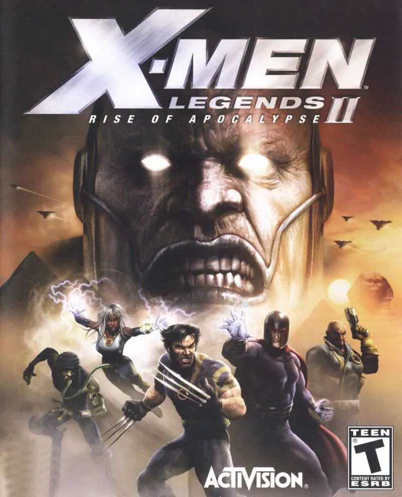 X-Men Legends II: Rise of Apocalypse Game Cover