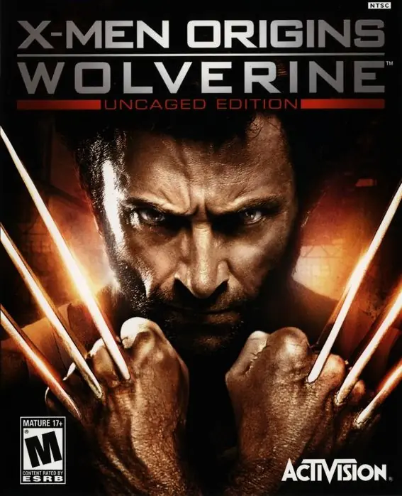 X-Men Origins: Wolverine - Uncaged Edition Game Cover