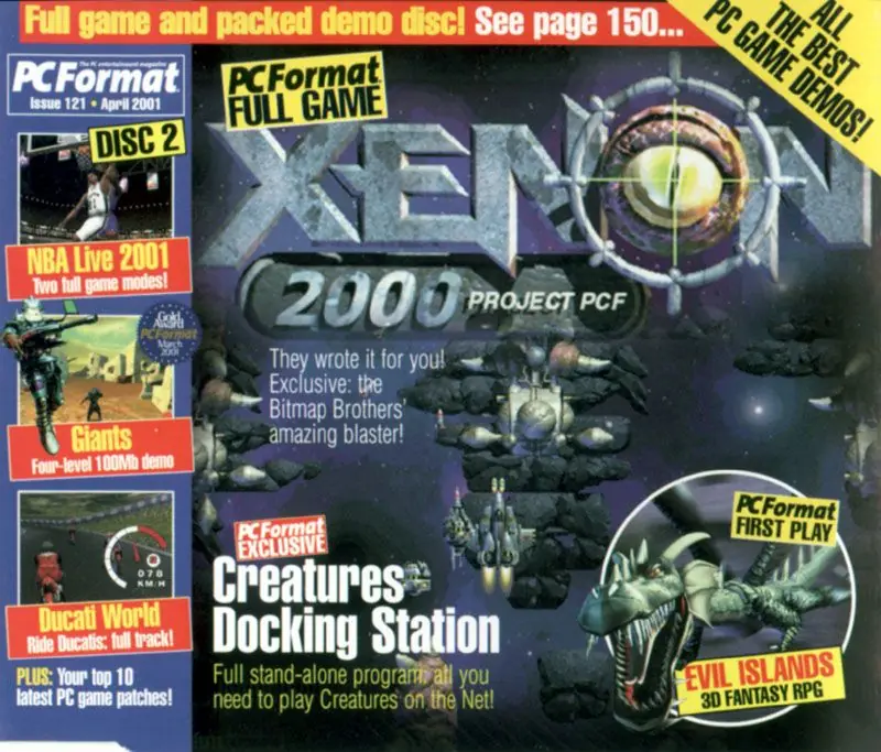 Xenon 2000: Project PCF Game Cover