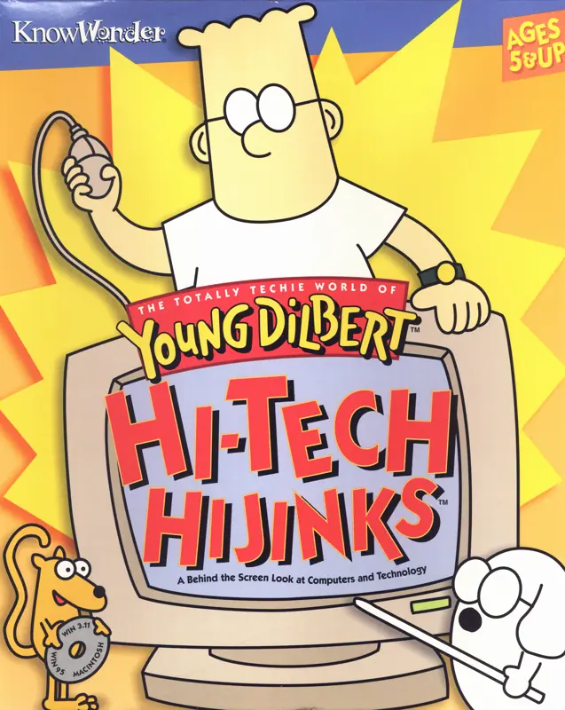 Young Dilbert Hi-Tech Hijinks Game Cover