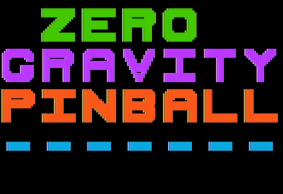 Zero Gravity Pinball Game Cover
