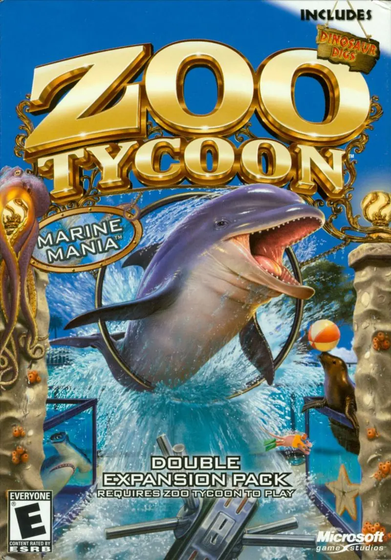 Zoo Tycoon: Marine Mania Game Cover