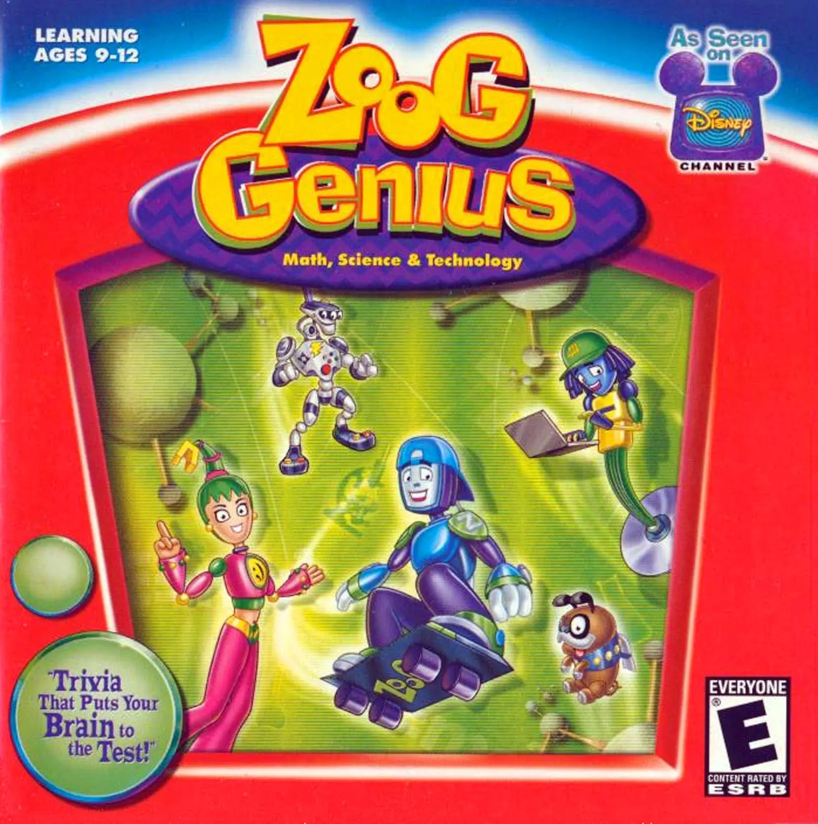Zoog Genius: Math, Science & Technology Game Cover